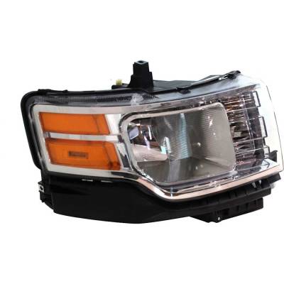 Rareelectrical - New Right Headlights Compatible With Ford Flex 3.5L 2009 2010 2011 2012 By Part Numbers Fo2503266 - Image 3