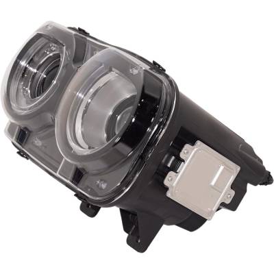 Rareelectrical - New Left Headlights Compatible With Dodge Challenger 2015 2016 2017 2018 2019 2020 2021 2022 2023 By - Image 2