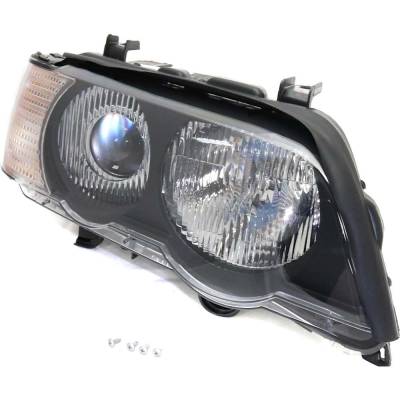Rareelectrical - New Right Headlights Compatible With Bmw X5 3.0L 4.4L 4.6L 2000 2001 2002 2003 By Part Numbers - Image 2