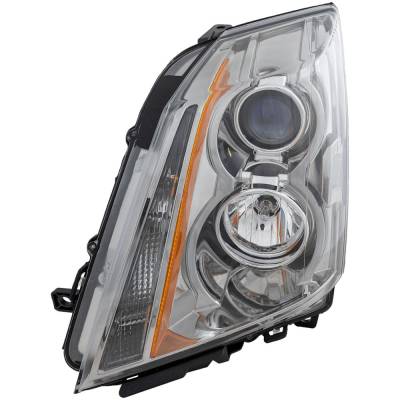 Rareelectrical - New Left Headlights Compatible With Cadillac Cts 2.0L 3.0L 3.6L 2008 2009 2010 2011 2012 2013 2014 - Image 1