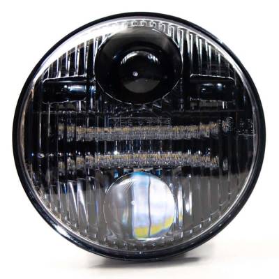 Rareelectrical - New Headlights Compatible With 5.75 Round Sealed Beam Led 3.3L 2001 2002 2003 2004 By Part Numbers - Image 3