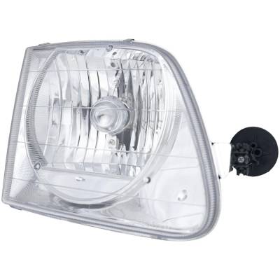 Rareelectrical - New Right Headlights Compatible With Ford F-250 F-150 Expedition F-150 Lightning F-150 Heritage 4.2L - Image 3