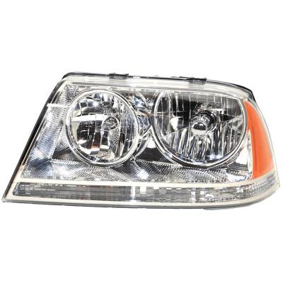 New Left Headlights Compatible With Lincoln Aviator 4.6L 2003 2004 2005 By Part Numbers Fo2502205