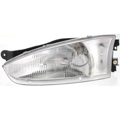 Rareelectrical - New Left Headlights Compatible With Mitsubishi Mirage 1.5L 1.8L 1997 1998 1999 2000 2001 2002 By - Image 1