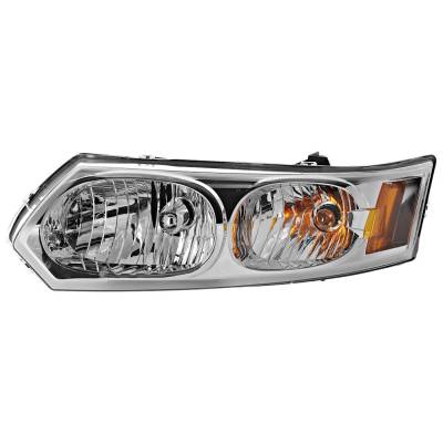 New Left Headlights Compatible With Saturn Ion 2.2L 2.4L 2003 2004 2005 2006 2007 By Part Numbers
