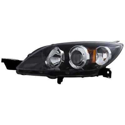 New Left Headlights Compatible With Mazda 3 2.0L 2.3L 2004 2005 2006 2007 2008 2009 By Part Numbers