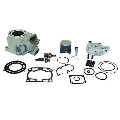 New 58Mm Big Bore Cylinder Kit Compatible With Kawasaki Kx 125Cc 2003-2007 125Cc Engine By