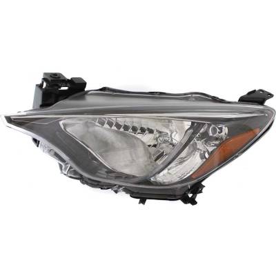 Rareelectrical - New Left Headlights Compatible With Scion Toyota Ia Yaris Ia Yaris 1.5L 2016 2017 2018 2019 2020 By - Image 4