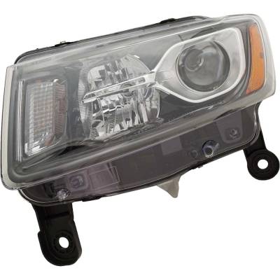 Rareelectrical - New Left Headlights Compatible With Jeep Grand Cherokee 2014 2015 2016 By Part Numbers Ch2502308c - Image 1