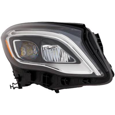 New Right Headlights Compatible With Mercedes-Benz Gla45 Amg Gla250 2.0L 2015 2016 2017 2018 2019