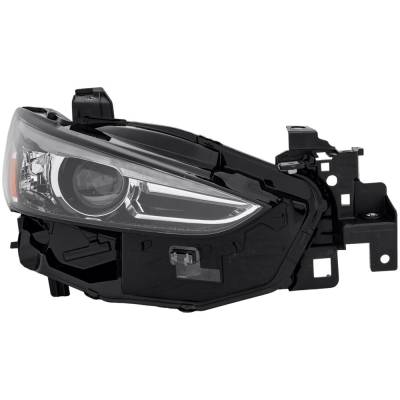 New Right Headlights Compatible With Mazda 6 2.5L 2018 2019 2020 2021 By Part Numbers Grf551031a-Pfm