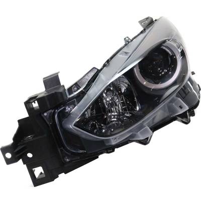 Rareelectrical - New Left Headlights Compatible With Mazda 3 3 Sport 2.0L 2.5L 2017 2018 By Part Numbers - Image 2