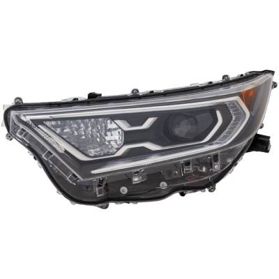 Rareelectrical - New Left Headlights Compatible With Toyota Rav4 2.5L 2019 2020 2021 By Part Numbers To2518202c - Image 1
