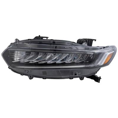 Rareelectrical - New Left Headlights Compatible With Honda Accord 2.0L 2018 2019 2020 By Part Numbers Ho2502194c - Image 2