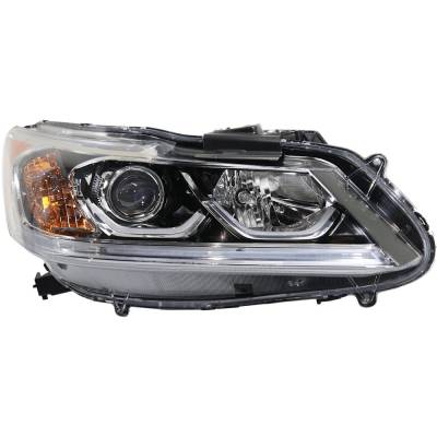 Rareelectrical - New Right Headlights Compatible With Honda Accord 2.0L 2017-2017 By Part Numbers Ho2503177 - Image 1