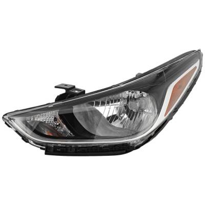 Rareelectrical - New Left Headlights Compatible With Hyundai Accent 1.6L 2018 2019 2020 2021 2022 By Part Numbers - Image 1