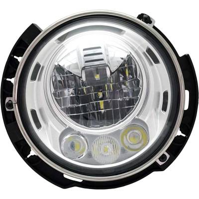 Rareelectrical - New Right Headlights Compatible With Jeep Wrangler Wrangler Jk 3.6L 2017 2018 By Part Numbers - Image 1