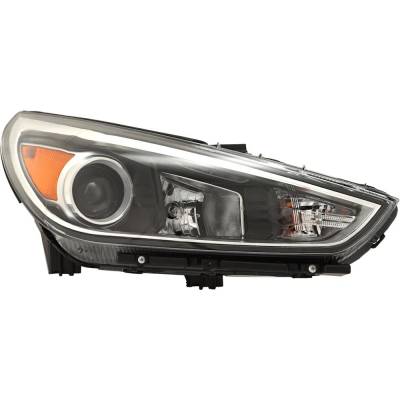 Rareelectrical - New Right Headlights Compatible With Hyundai Elantra Gt 1.6L 2.0L 2018 2019 2020 By Part Numbers - Image 1