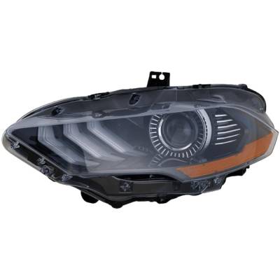 New Left Headlights Compatible With Ford Mustang 2.3L 5.0L 2018 2019 2020 2021 2022 2023 By Part