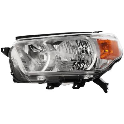 New Left Headlights Compatible With Toyota 4Runner 2.7L 4.0L 2010 2011 2012 2013 By Part Numbers