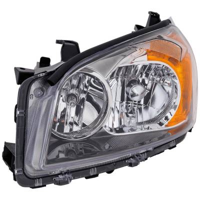 Rareelectrical - New Left Headlights Compatible With Toyota Rav4 2.5L 3.5L 2009 2010 2011 2012 By Part Numbers - Image 1