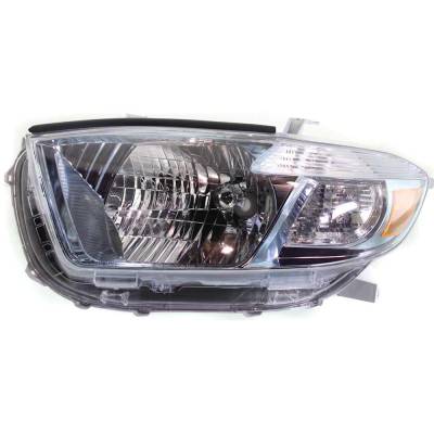 Rareelectrical - New Left Headlights Compatible With Toyota Highlander 3.3L 2008 2009 2010 By Part Numbers To2518117c - Image 1