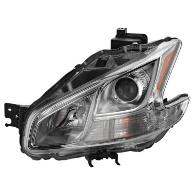 Rareelectrical - New Left Headlights Compatible With Nissan Maxima 3.5L 2009 2010 2011 2012 2013 2014 By Part Numbers - Image 1