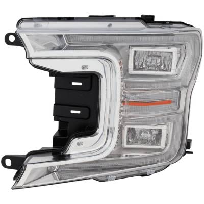 Rareelectrical - New Left Headlights Compatible With Ford F-150 2018 2019 2020 By Part Numbers Jl3z13008ah-Pfm - Image 1