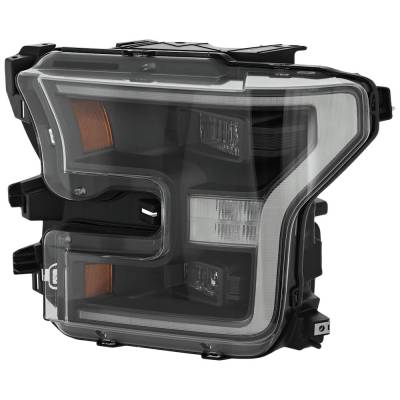 New Left Headlights Compatible With Ford F-150 2.7L 3.5L 5.0L 2016 2017 By Part Numbers