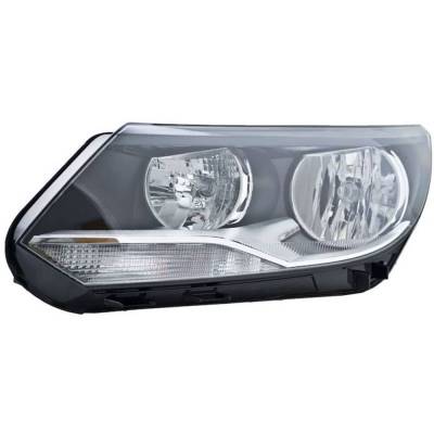 Rareelectrical - New Left Headlights Compatible With Volkswagen Tiguan 2.0L 2012 2013 By Part Numbers H57010749251 - Image 1
