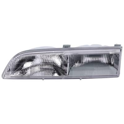 New Left Headlights Compatible With Ford Thunderbird 3.8L 5.0L 1989 1990 1991 1992 1993 By Part