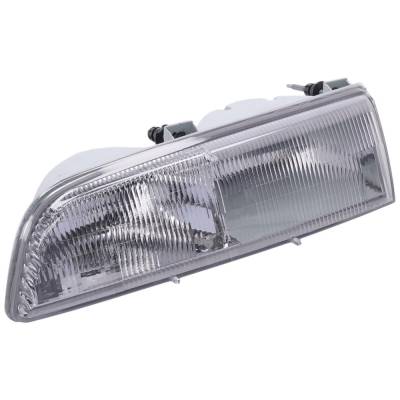 Rareelectrical - New Left Headlights Compatible With Ford Thunderbird 3.8L 5.0L 1989 1990 1991 1992 1993 By Part - Image 2