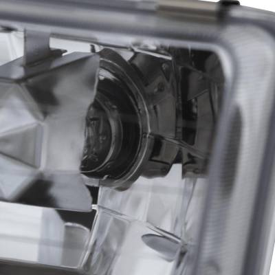 Rareelectrical - New Left Headlights Compatible With Lincoln Town Car 4.6L 1995 1996 1997 By Part Numbers Fo2502141 - Image 8