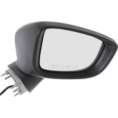 Rareelectrical - New Right Mirror Compatible With Toyota Scion Yaris Ia Yaris Ia 1.5L 2016 2017 By Part Numbers - Image 1
