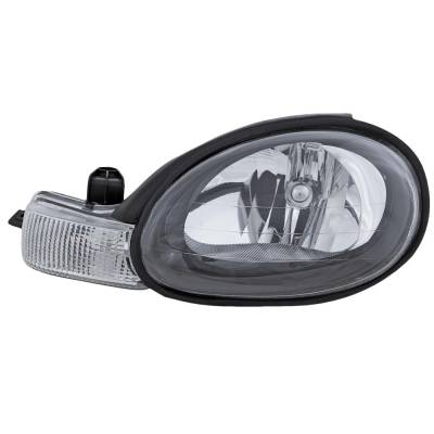 Rareelectrical - New Left Headlights Compatible With Dodge Plymouth Chrysler Neon 2.0L 2000 2001 2002 By Part Numbers - Image 1
