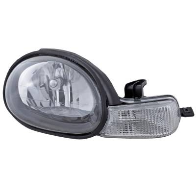 Rareelectrical - New Right Headlights Compatible With Dodge Plymouth Chrysler Neon 2.0L 2000 2001 2002 By Part - Image 3
