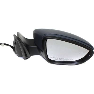 Rareelectrical - New Right Mirror Compatible With Volkswagen Cc Passat 3.6L 2.0L 2009 2010 2011 By Part Numbers - Image 4