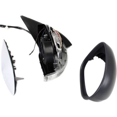 Rareelectrical - New Right Mirror Compatible With Volkswagen Passat 2.0L 3.6L 2006-2009 By Part Numbers Vw1321121 - Image 2