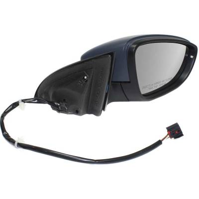 Rareelectrical - New Right Mirror Compatible With Volkswagen Passat Cc 2.0L 3.6L 2009 2010 2011 By Part Numbers - Image 2