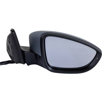 Rareelectrical - New Right Mirror Compatible With Volkswagen Jetta 2011-2017 By Part Numbers Vw1321170 - Image 1