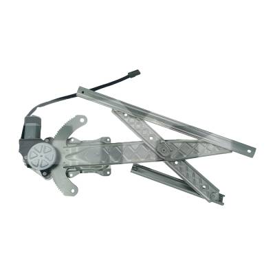 Rareelectrical - New Front Right Window Regulator Compatible With Ford F-250 Base Lariat Extended Standard Cab Pickup - Image 2