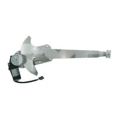 Rareelectrical - New Front Left Window Regulator Compatible With Ford F-250 Ranger Lariat Xlt Extended Standard Cab - Image 2