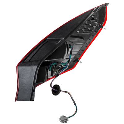 Rareelectrical - New Left Tail Lights Compatible With Ford Fiesta S Se Ses Hatchback 4-Door 1.6L 2011 2012 2013 By - Image 3