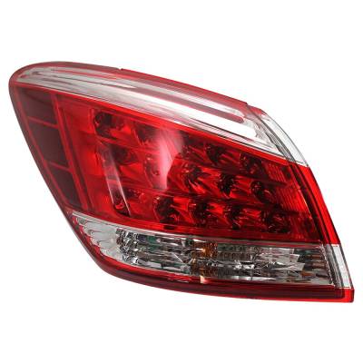 Rareelectrical - New Left Tail Light Compatible With Nissan Murano 2011 2012 By Part Numbers Ni2800192 26555-1Sx0a - Image 1