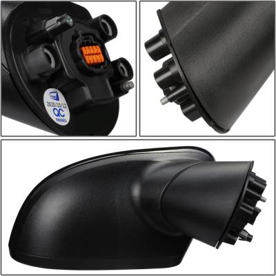 Rareelectrical - New Right Mirror Compatible With Kia Rio Ex Lx Sx Sedan 4-Door 1.6L 2014 2015 2016 2017 By Part - Image 4