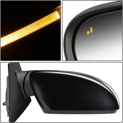 Rareelectrical - New Right Mirror Compatible With Kia Forte Forte5 Ex L Lx S Sx Hatchback Sedan 4-Door 1.6L 2.0L 2017 - Image 4