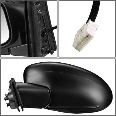 Rareelectrical - New Left Mirror Compatible With Honda Odyssey Lx Mini Passenger Van 4 Door 3.5L 2014 2015 2016 2017 - Image 4