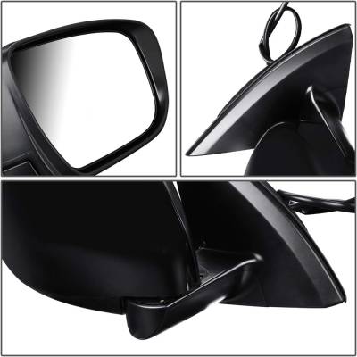 Rareelectrical - New Right Mirror Compatible With Nissan Rogue Sport S Sport Utility 4-Door 2.0L 2017 2018 2019 2020 - Image 4