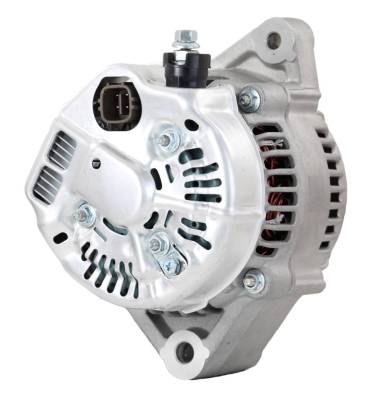 Rareelectrical - New 12V 80A Alternator Compatible With Honda Civic 1999-2000 Al1272x 101211-9250 1012119250 - Image 4