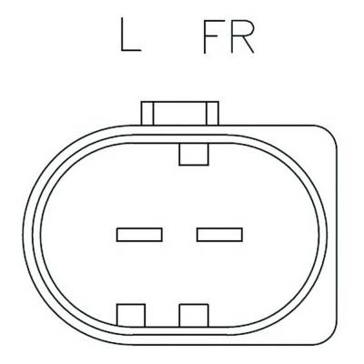 Rareelectrical - New Regulator Compatible With Chrysler 04801715Aa 4801715Aa Volkswagen 03G903023 03G903023x - Image 3